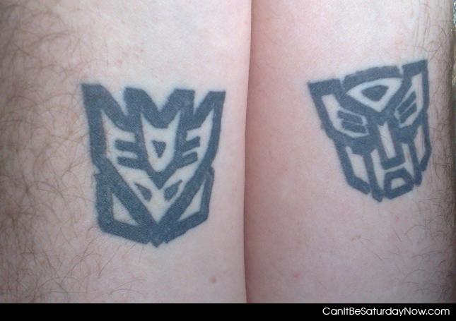 Transformers tat - Its just a tv show